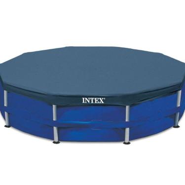 Imagem de Capa de Proteção Estrutural Para Piscina Redonda Intex 457cm