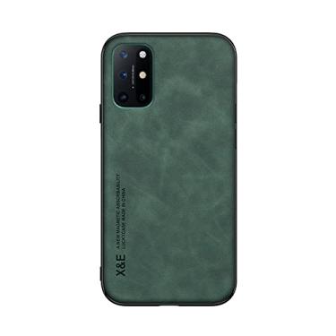 Imagem de Kepuch Silklike Capa para Oneplus 8T - Case Placa de Metal Embutida para Oneplus 8T - Verde