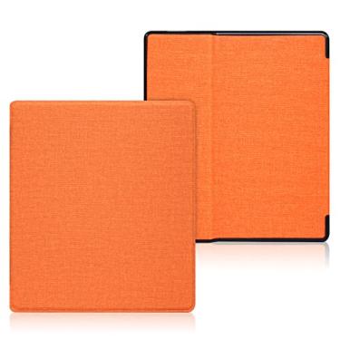 Imagem de Capa de tecido para Kindle Oasis 9ª, 10ª geração, capa de 7 polegadas com função de ativação automática. Não é adequado para outras gerações do Kindle Oasis