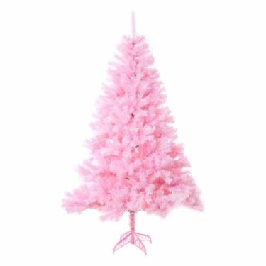 Imagem de Árvore De Natal Luxo Quartzo Rosa 573 Galhos 1,5Mt 1Und - Wincy