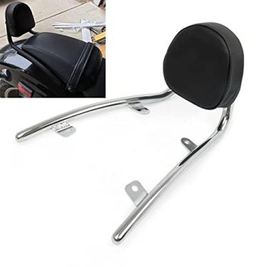 Imagem de Worldmotop Encosto destacável Sissy Bar compatível com Honda Fury VT1300CX 2010-2019 Bagagem Encosto do Passageiro (F)