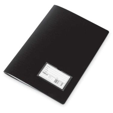 Imagem de Pasta Catalogo Plástica Oficio Preta 50 Envelopes
