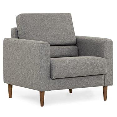 Imagem de Poltrona Herval Spirit, Linho Grafite, Desmontável