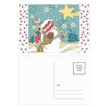 Imagem de Boneco de neve de Natal, boneco de neve, festival de cachorro, Natal, Natal, flores, celebração, cartão postal, cartão de bênção