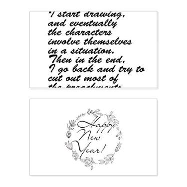 Imagem de People Are Learn Situation Preachment Festival de Ano Novo Cartão de felicitações Bless Message Present