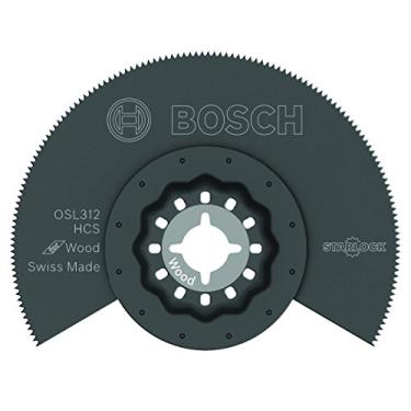 Imagem de BOSCH OSL312 Lâmina de serra segmentada de aço de alto carbono para uso geral em madeira com 8,5 cm (3-1/2 pol.) OSL312