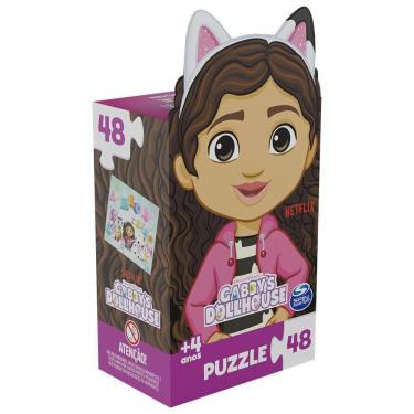 Imagem de Puzzle 48 peças Gabby`s Dollhouse