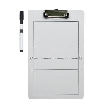 Imagem de Fancyes Placas de treinamento de vôlei placa tática auxílio de treinamento profissional árbitro estratégia tática prancheta treinadores marcador quadro branco, Voleibol