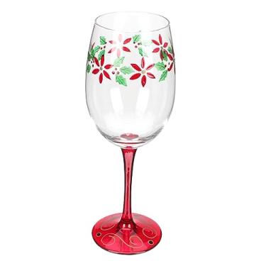 Imagem de BRIGHTFUFU cálice de coquetéis presentes de natal cálices de vinho de natal o presente taça de vinho copos de vidro presentes para estocagem taças de vidro de vinho de natal