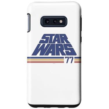 Imagem de Galaxy S10e Star Wars Retro Stripe Logo Case