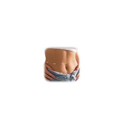 Imagem de Biquíni, sexy, com contas, corrente de cintura, biquíni, contas sensuais, borla para o corpo, joias, verão, praia, pérola, corrente corporal, joia para mulheres e meninas, Medium, Liga metálica, Liga