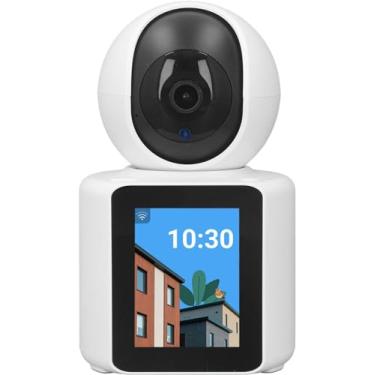 Imagem de Câmera de Vídeo Inteligente Babá Eletronica Monitoramento com Vídeo chamada Wi-Fi 4MP - YODHE