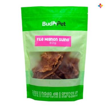 Imagem de Petisco Natural Filé Mignon Suíno para Cães e Gatos BudoPet