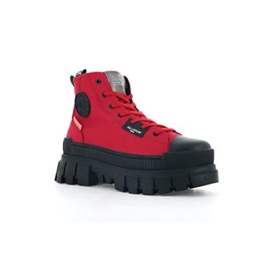 Imagem de Palladium Women's Revolt Hi TX Boots, Red Salsa, 6.5 M