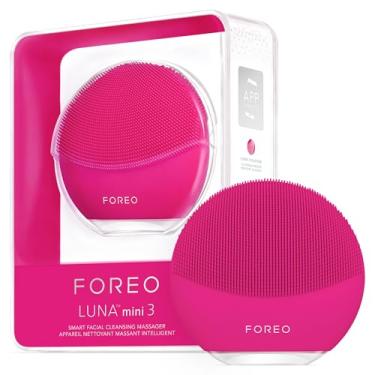 Imagem de FOREO, LUNA mini 3, Escova de Limpeza e Firmadora Facial, com Pulsação T-Sonic, Ultra Higiênica e Suave, Resistente à Àgua, Compatível com o App, para Viagem, Cor Fúcsia