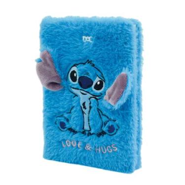 Imagem de Caderno Anotações Pelúcia Stitch Fluffy Pelucinha DAC