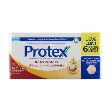Imagem de Sabonete em Barra Protex Nutri Protect Macadâmia 85g 6 unidades