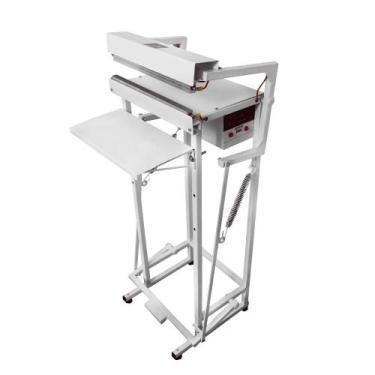 Imagem de Seladora 35cm para Embalagens Aluminizadas Pedal  Recravada 220v - Isa