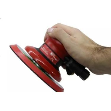 Imagem de Lixadeira Orbital Roquite Pneumática Disco 6 Polegadas Sem Aspiração -