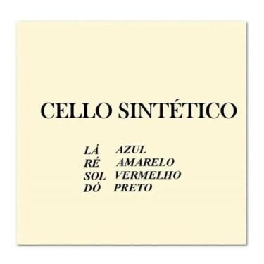 Imagem de Corda Ré avulsa sintética M Calixto para Violoncelo 4/4