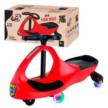Imagem de Carrinho Gira Gira Car Rolimã Infantil Até 100kg Com luzes - Fenix Bri