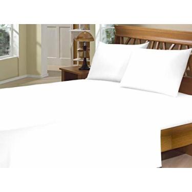 Imagem de Lençol de Cima  Avulso Tinto Camesa - Casal, Branco