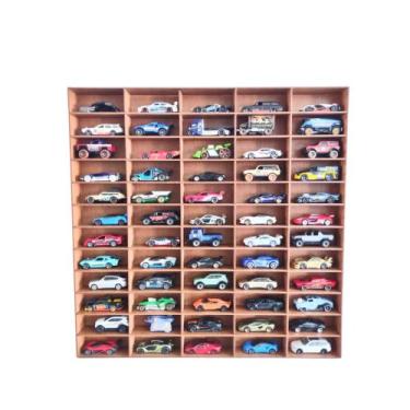 Imagem de Expositor Carrinhos Prateleira Miniatura Decoração Enfeites - babykids