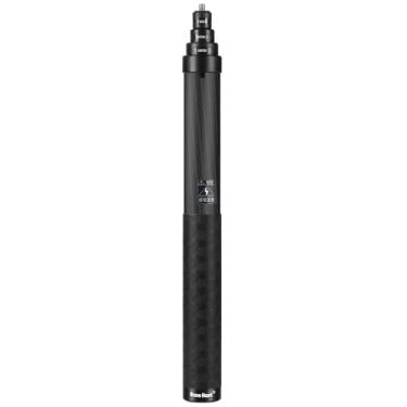 Imagem de Bastão de selfie 2 m de fibra de carbono estendido invisível para câmera Insta360 X4 Insta 360 ONE X3 ONE X2, ONE R, ONE RS, ONE X, ONE, GO 2, Gopro Max of Action Camera