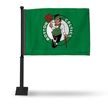 Imagem de Bandeira do carro do Boston Celtics da NBA com mastro incluído