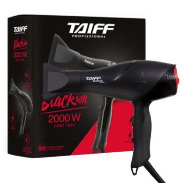 Imagem de Taiff Secador Black Ion 2000w 110v, Preto, 110V