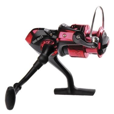 Imagem de Molinete zzap 6000 xingu 3 rolamentos - Polo Imports, Vermelho