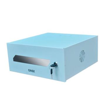 Imagem de Mini Rack Organizador 15 Acrílica Onix Para Dvr - Ônix, Branco