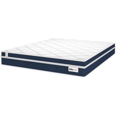 Imagem de Colchão Queen Plumatex Colchões de Molas Ensacadas 22x158x198cm Alfa M