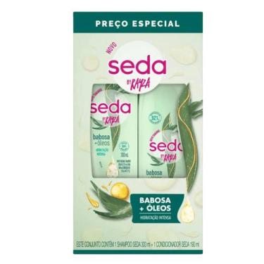 Imagem de Kit Seda Babosa + Óleos By Rayza Shampoo 300ml + Condicionador 190ml