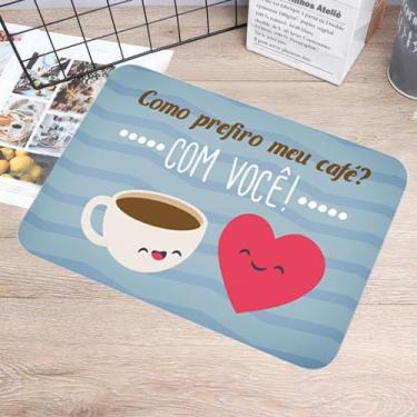 Imagem de Kit 6 Souplat Jogo Americano Estampado Plástico Lavável Resistente Ao 
