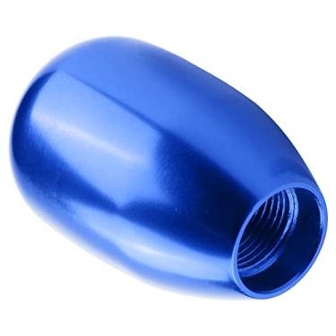 Imagem de Botão de Mudança de Marcha de Metal Manual Universal de 6 Velocidades para Carro Vermelho Azul Prata Preto Colorido (Azul)