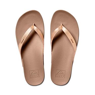 Imagem de Reef Chinelo de almofada feminino, Ouro rosa, 7.5