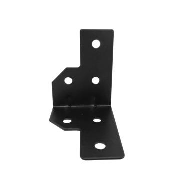 Imagem de Kit 16 Mata Junta Preta Para Case 6 Furos Yr2302 Black