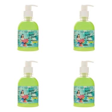 Imagem de Kit 4 Und Sabonete Líquido Seiva Do Campó Alfazema Aroma Suave 300ml -
