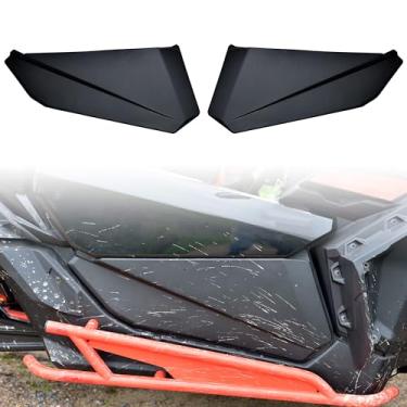 Imagem de Painéis de porta inferior X3, inserções de meia porta inferior SAUTVS com moldura de metal integrada para Can-Am Maverick X3 XRS XDS 2017-2021 (frontal esquerda e direita, 715002903)