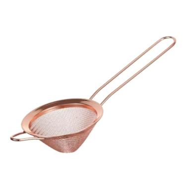 Imagem de Bothyi Pequena peneira do filtro de malha cônica, filtro de malha fina, mini -gorjeta em forma de cone de aço inoxidável, Rosa Ouro