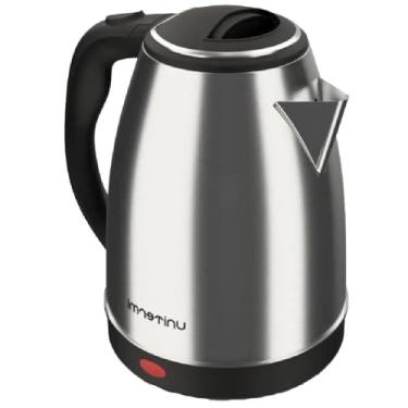 Imagem de Chaleira Elétrica Atacama 1.8L 1200W 127V - Aço Inoxidável, Base Giratória 360°, Desligamento Automático, Fervura Rápida e Segura para Chá, Café e Cozinha.