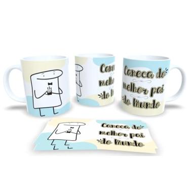 Imagem de Caneca de Porcelana Dia dos Pais – Presente Engraçado para Pai com Amor e Humor P15 (Caneca do melhor pai do mundo)