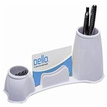 Imagem de Porta Lápis, Caneta, Clips e Lembretes Black & White Dello Branco