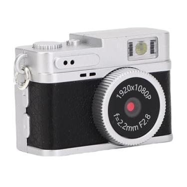 Imagem de Mini Câmera de Chaves, 1080p 20mp 0,96in Tela Pequena Câmera Digital Chavedra -Corder para Tirar Fotos Ciclismo Montanha Escalada (BLACK)