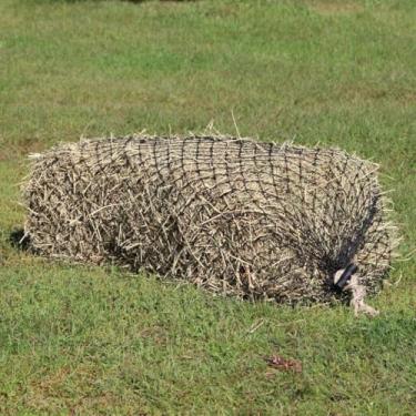 Imagem de hay chix Redes de feno para cavalos - Rede de feno para cavalos de alimentação lenta de 2 fios (furos de 3,5 cm) | Sacos de feno para cavalos | Serve para fardos de 2 cordas de até 32 kg | Nylon