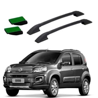 Imagem de Rack Teto Longarina Uno 1999 2000 2001 2002 2003 Preto Cola. - Solar