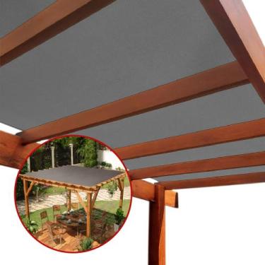 Imagem de Tela Cobertura Para Pergolado Sombrite 90% Várias Cores 4x1 Metro Line
