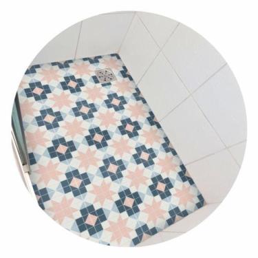 Imagem de Adesivo Piso Box Antiderrapante Lavável Pastilha 1,20 X 0,80 - Colacom
