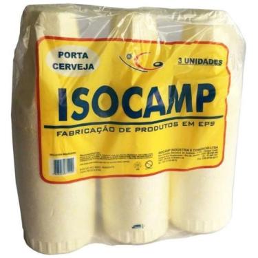 Imagem de Porta Garrafa Isopor Camisinha Cerveja 600Ml Isoterm C/10